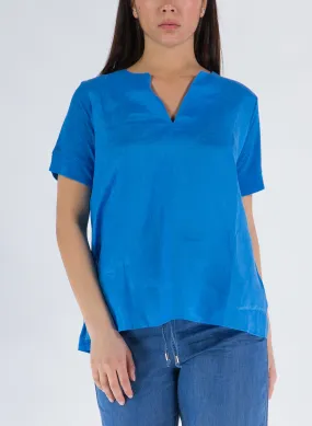 blusa misto lino