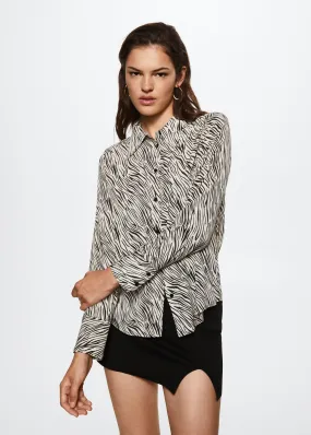 Camicia animal print