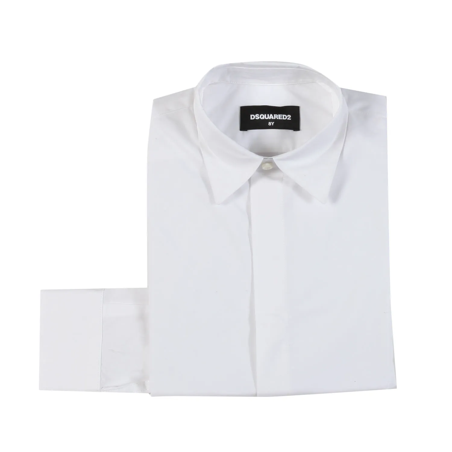 Camicia Bianca Poplin Ragazzo