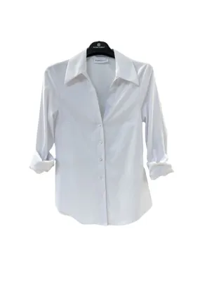 Camicia donna cotone 2215 bianco