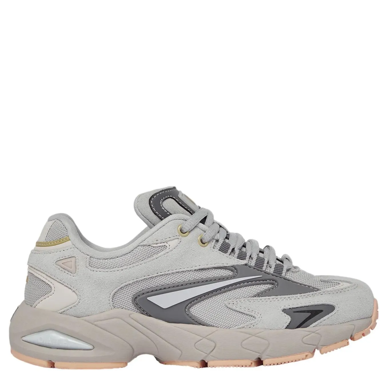 D.A.T.E. Scarpe Supernova Donna, Running, Tessuto Tecnico, Suede, Grigio