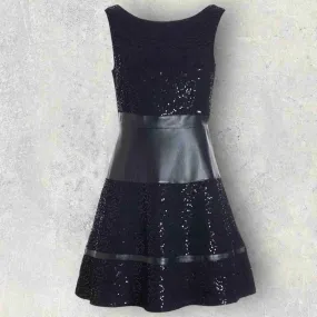 Fracomina – Vestito regular mini con strass luminosi