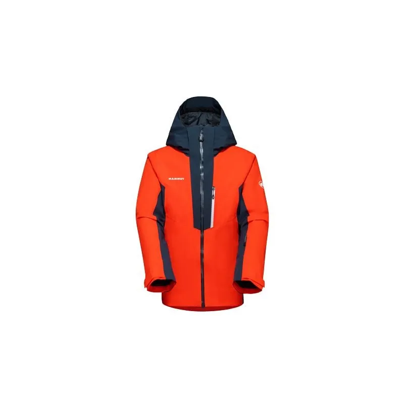 Giacca da sci Mammut Stoney HS (Navy Hot Red) Uomo