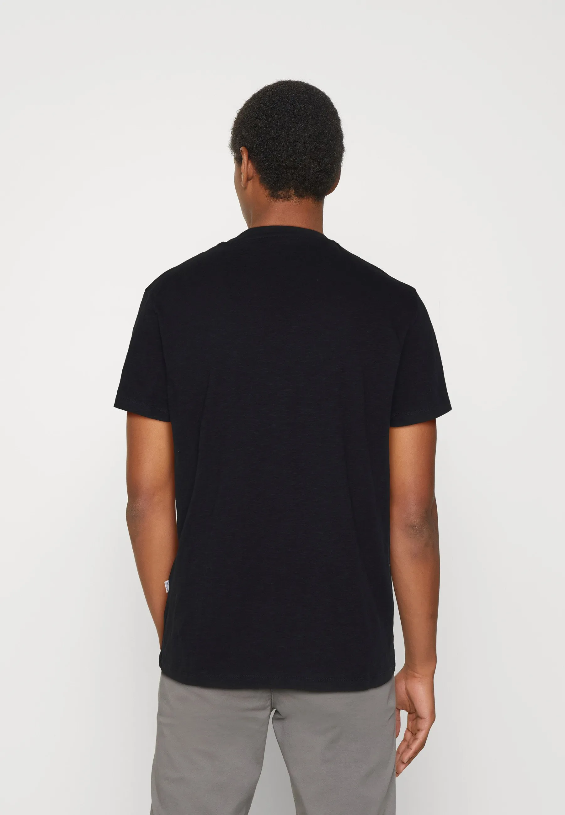 SLHASPEN SLUB SS O-NECK TEE NOOS - T-shirt basic