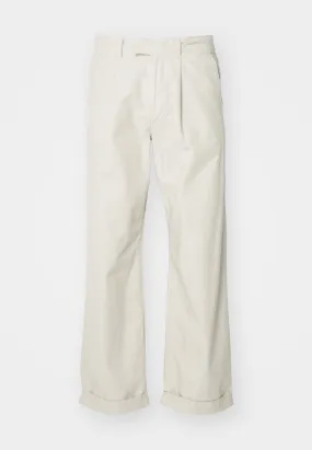 SLHLOOSE FOLD UP TROUSER - Pantaloni