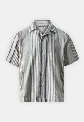 STRIPE REVERE UNISEX - Camicia