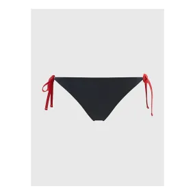 TOMMY JEANS - SLIP BIKINI A V COLOR BLOCK CON LACCETTI - Desert Sky - UW0UW03403-DW5