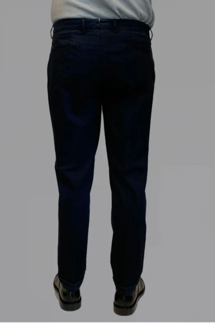 W4-PU0506X Pantalone YRetrò Navy Man  